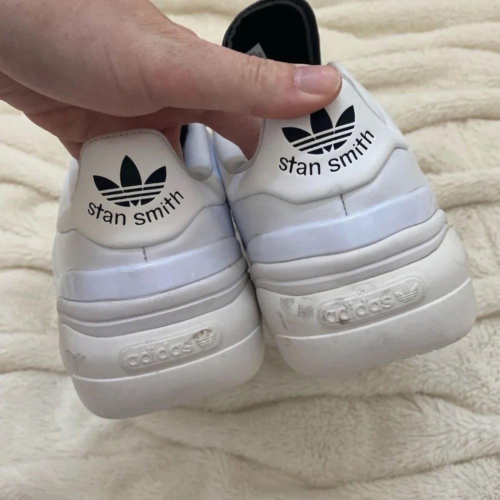Adidas Stan Smith Millencon white black women’s sneakers - Picture 4 of 10